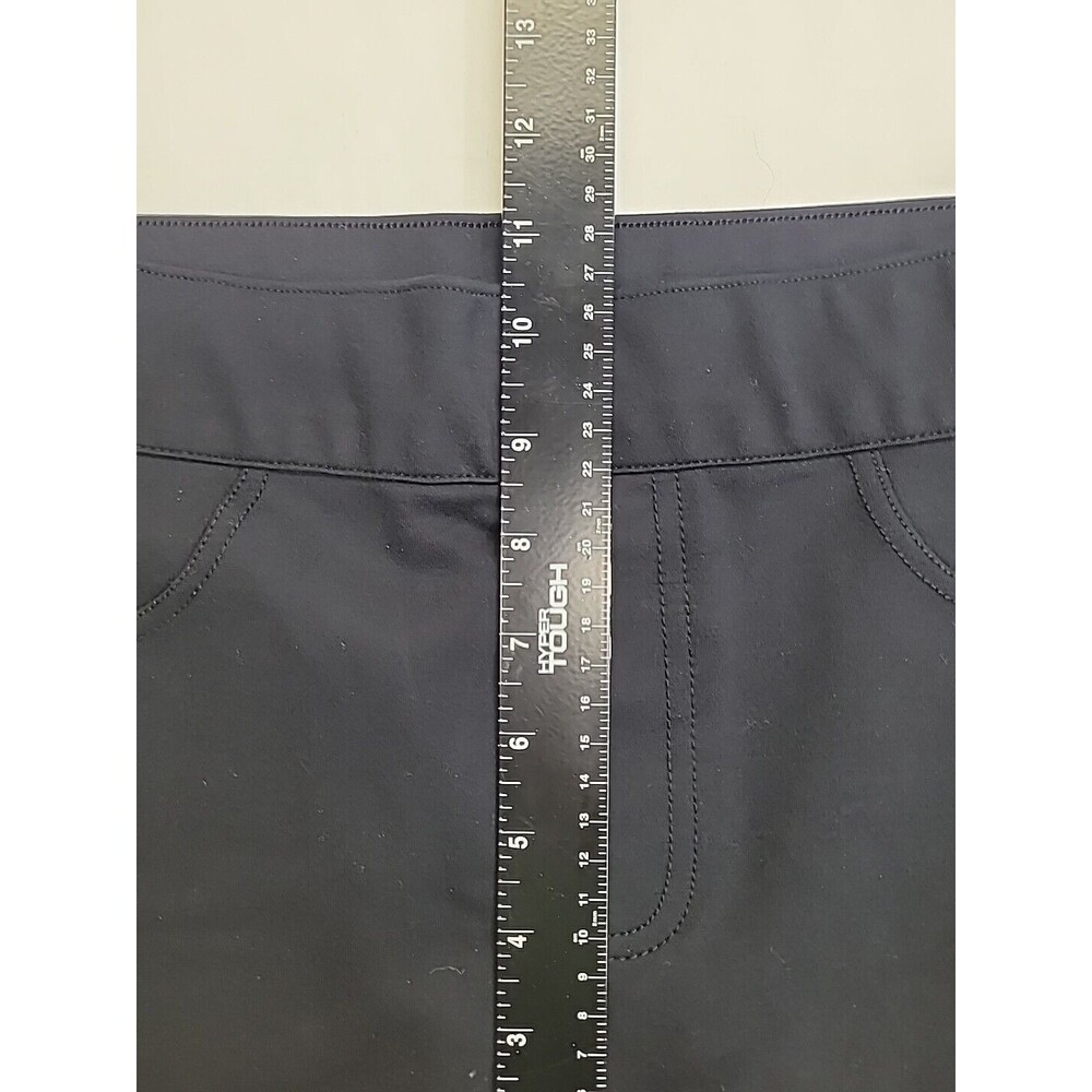 Spanx Pants Womens Medium Black The Perfect Pants Cropped Pull On Pockets Stretc - Picture 7 of 8